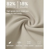 image:imageM MAELREG Mens Golf Pants Stretch MoistureWicking Ankle Zip Men JoggersKhaki Light
