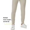 image:imageM MAELREG Mens Golf Pants Stretch MoistureWicking Ankle Zip Men JoggersKhaki Light