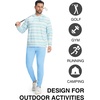 image:imageM MAELREG Mens Golf Pants Stretch MoistureWicking Ankle Zip Men JoggersLight Blue