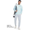 image:imageM MAELREG Mens Golf Pants Stretch MoistureWicking Ankle Zip Men JoggersMisty Grey