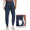 image:imageM MAELREG Mens Golf Pants Stretch MoistureWicking Ankle Zip Men JoggersNavy