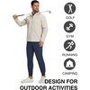 image:imageM MAELREG Mens Golf Pants Stretch MoistureWicking Ankle Zip Men JoggersNavy