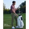 image:imageM MAELREG Mens Golf Pants Stretch MoistureWicking Ankle Zip Men JoggersOlive Green