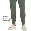 image:imageM MAELREG Mens Golf Pants Stretch MoistureWicking Ankle Zip Men JoggersOlive Green