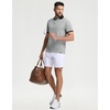 image:imageM MAELREG Mens Golf Polo Shirts Jacquard Ribbed Collar Performance Moisture Wicking Dry Fit Short Sleeve Golf Shirts for MenBlack