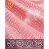 image:imageM MAELREG Mens Golf Polo Shirts Jacquard Ribbed Collar Performance Moisture Wicking Dry Fit Short Sleeve Golf Shirts for MenBrick Red