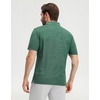 image:imageM MAELREG Mens Golf Polo Shirts Jacquard Ribbed Collar Performance Moisture Wicking Dry Fit Short Sleeve Golf Shirts for MenGreen