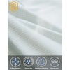 image:imageM MAELREG Mens Golf Polo Shirts Jacquard Ribbed Collar Performance Moisture Wicking Dry Fit Short Sleeve Golf Shirts for MenLight Grey