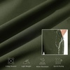 image:imageM MAELREG Mens Golf Rain Pants Waterproof Lightweight Outdoor Hiking Jogger with Zipper PocketsArmy Green