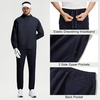 image:imageM MAELREG Mens Golf Rain Pants Waterproof Lightweight Outdoor Hiking Jogger with Zipper PocketsNavy