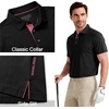 image:imageM MAELREG Mens Golf Shirt Short Sleeve Moisture Wicking Slim Fit Performance Casual Roma Knit Golf Polo Shirts for MenBlack