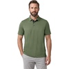 image:imageM MAELREG Mens Golf Shirt Short Sleeve Moisture Wicking Slim Fit Performance Casual Roma Knit Golf Polo Shirts for MenGreen Grey