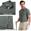 image:imageM MAELREG Mens Golf Shirt Short Sleeve Moisture Wicking Slim Fit Performance Casual Roma Knit Golf Polo Shirts for MenGrey