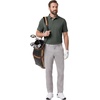 image:imageM MAELREG Mens Golf Shirt Short Sleeve Moisture Wicking Slim Fit Performance Casual Roma Knit Golf Polo Shirts for MenGrey