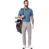image:imageM MAELREG Mens Golf Shirt Short Sleeve Moisture Wicking Slim Fit Performance Casual Roma Knit Golf Polo Shirts for MenLight Blue