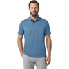 image:imageM MAELREG Mens Golf Shirt Short Sleeve Moisture Wicking Slim Fit Performance Casual Roma Knit Golf Polo Shirts for MenLight Blue