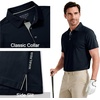 image:imageM MAELREG Mens Golf Shirt Short Sleeve Moisture Wicking Slim Fit Performance Casual Roma Knit Golf Polo Shirts for MenNavy