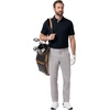 image:imageM MAELREG Mens Golf Shirt Short Sleeve Moisture Wicking Slim Fit Performance Casual Roma Knit Golf Polo Shirts for MenNavy