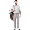 image:imageM MAELREG Mens Golf Shirt Short Sleeve Moisture Wicking Slim Fit Performance Casual Roma Knit Golf Polo Shirts for MenWhite