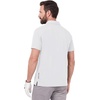 image:imageM MAELREG Mens Golf Shirt Short Sleeve Moisture Wicking Slim Fit Performance Casual Roma Knit Golf Polo Shirts for MenWhite