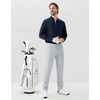image:imageM MAELREG Mens Golf Shirts Collarless Performance Long Sleeve Henley PolosNavy