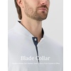 image:imageM MAELREG Mens Golf Shirts Collarless Performance Long Sleeve Henley PolosWhite