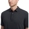 image:imageM MAELREG Mens Golf Shirts Moisture Wicking Dry Fit Business Casual Stretch Jacquard Short Sleeve Golf Polo Shirts for MenBlack