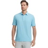 image:imageM MAELREG Mens Golf Shirts Moisture Wicking Dry Fit Business Casual Stretch Jacquard Short Sleeve Golf Polo Shirts for MenLight Blue