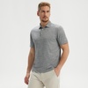 image:imageM MAELREG Mens Golf Shirts Moisture Wicking Dry Fit Business Casual Stretch Jacquard Short Sleeve Golf Polo Shirts for MenLight Grey Flower