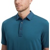 image:imageM MAELREG Mens Golf Shirts Moisture Wicking Dry Fit Business Casual Stretch Jacquard Short Sleeve Golf Polo Shirts for MenLyons Blue