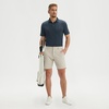 image:imageM MAELREG Mens Golf Shirts Moisture Wicking Dry Fit Business Casual Stretch Jacquard Short Sleeve Golf Polo Shirts for MenNavy Coconut Tree