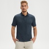 image:imageM MAELREG Mens Golf Shirts Moisture Wicking Dry Fit Business Casual Stretch Jacquard Short Sleeve Golf Polo Shirts for MenNavy Coconut Tree