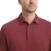 image:imageM MAELREG Mens Golf Shirts Moisture Wicking Dry Fit Business Casual Stretch Jacquard Short Sleeve Golf Polo Shirts for MenWine