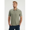 image:imageM MAELREG Mens Golf Shirts Short Sleeve Lightweight Performance Moisture Wicking Dry Fit Casual UPF 30 Polo Shirts for MenBirch Grey Grid
