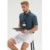 image:imageM MAELREG Mens Golf Shirts Short Sleeve Lightweight Performance Moisture Wicking Dry Fit Casual UPF 30 Polo Shirts for MenDolphin Grid
