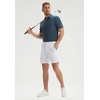 image:imageM MAELREG Mens Golf Shirts Short Sleeve Lightweight Performance Moisture Wicking Dry Fit Casual UPF 30 Polo Shirts for MenDolphin Grid