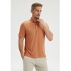 image:imageM MAELREG Mens Golf Shirts Short Sleeve Lightweight Performance Moisture Wicking Dry Fit Casual UPF 30 Polo Shirts for MenOrange Adobe Grid Reflective