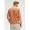 image:imageM MAELREG Mens Golf Shirts Short Sleeve Lightweight Performance Moisture Wicking Dry Fit Casual UPF 30 Polo Shirts for MenOrange Adobe Grid Reflective