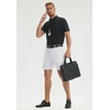 image:imageM MAELREG Mens Golf Shirts Short Sleeve Lightweight Performance Moisture Wicking Dry Fit Casual UPF 30 Polo Shirts for MenRich Black Grid