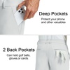 image:imageM MAELREG Mens Golf Shorts Flat Front 7 Lightweight Stretch Quick Dry Dress Work Mens Casual Shorts with 4 Pockets7glacier Grey