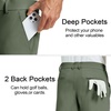 image:imageM MAELREG Mens Golf Shorts Flat Front 7 Lightweight Stretch Quick Dry Dress Work Mens Casual Shorts with 4 Pockets7olive Green