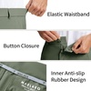 image:imageM MAELREG Mens Golf Shorts Flat Front 7 Lightweight Stretch Quick Dry Dress Work Mens Casual Shorts with 4 Pockets7olive Green