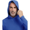 image:imageM MAELREG Mens Hoodies Pullover Lightweight Moisture Wicking Dry Fit Casual Athletic Hooded Sweatshirts with Kangaroo PocketKlein Blue