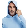 image:imageM MAELREG Mens Hoodies Pullover Lightweight Moisture Wicking Dry Fit Casual Athletic Hooded Sweatshirts with Kangaroo PocketLight Blue