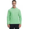 image:imageM MAELREG Mens Hoodies Pullover Lightweight Moisture Wicking Dry Fit Casual Athletic Hooded Sweatshirts with Kangaroo PocketLight Green