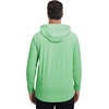 image:imageM MAELREG Mens Hoodies Pullover Lightweight Moisture Wicking Dry Fit Casual Athletic Hooded Sweatshirts with Kangaroo PocketLight Green