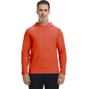 image:imageM MAELREG Mens Hoodies Pullover Lightweight Moisture Wicking Dry Fit Casual Athletic Hooded Sweatshirts with Kangaroo PocketOrange