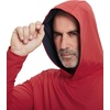 image:imageM MAELREG Mens Hoodies Pullover Lightweight Moisture Wicking Dry Fit Casual Athletic Hooded Sweatshirts with Kangaroo PocketRed