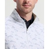 image:imageM MAELREG Mens Print Golf Vest Quarter Zip Sleeveless 14 Zip PulloverBrown Grey Camo