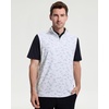 image:imageM MAELREG Mens Print Golf Vest Quarter Zip Sleeveless 14 Zip PulloverBrown Grey Camo
